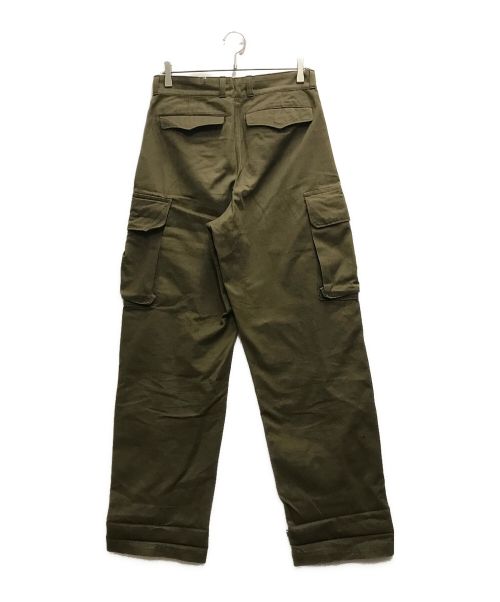 French Army（フランス軍）French Army (フレンチアーミー) Ｍ-47 カーゴパンツ カーキ サイズ:41の古着・服飾アイテム