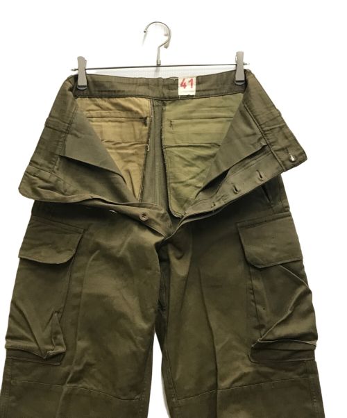 French Army（フランス軍）French Army (フレンチアーミー) Ｍ-47 カーゴパンツ カーキ サイズ:41の古着・服飾アイテム