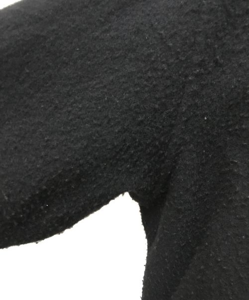 COMOLI（コモリ）COMOLI (コモリ) 縮絨ウール ジップショートジャケット ブラック サイズ:2の古着・服飾アイテム