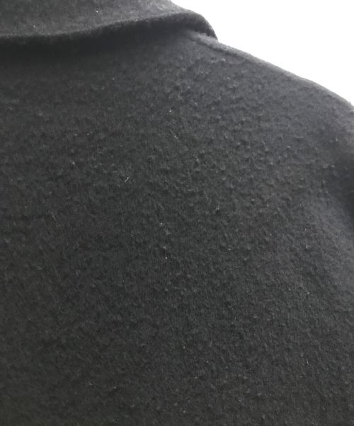 COMOLI（コモリ）COMOLI (コモリ) 縮絨ウール ジップショートジャケット ブラック サイズ:2の古着・服飾アイテム