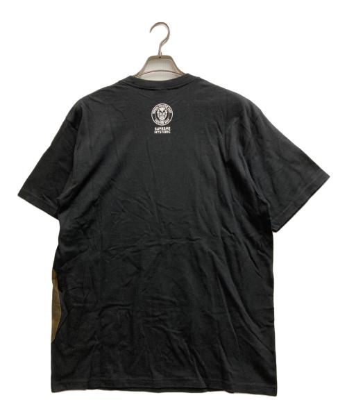SUPREME（シュプリーム）SUPREME (シュプリーム) Hysteric Glamour (ヒステリックグラマー) Fuck Tee ブラック サイズ:Lの古着・服飾アイテム