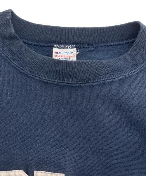 Champion REVERSE WEAVE（チャンピオン リバース ウィーブ）Champion REVERSE WEAVE (チャンピオン リバース ウィーブ) スウェット ネイビー サイズ:XLの古着・服飾アイテム