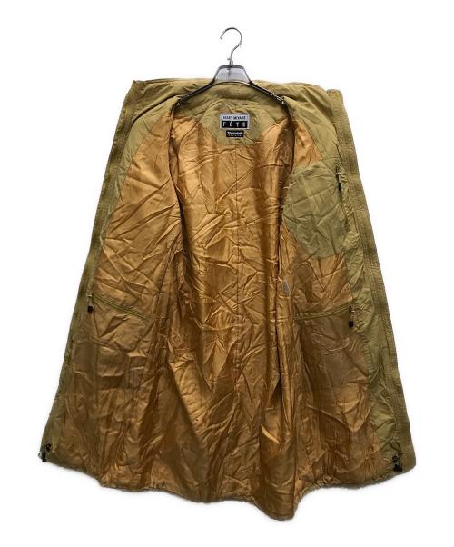 ISSEY MIYAKE FETE（イッセイミヤケフェット）ISSEY MIYAKE FETE (イッセイミヤケフェット) 中綿ナイロンコート イエロー サイズ:2の古着・服飾アイテム