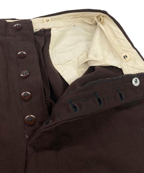 USED（ユーズド）USED (ユーズド) HBTスラックス ブラウン サイズ:記載なしの古着・服飾アイテム