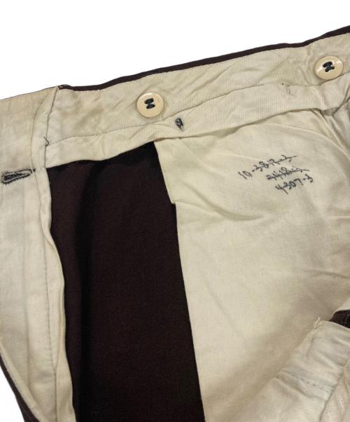 USED（ユーズド）USED (ユーズド) HBTスラックス ブラウン サイズ:記載なしの古着・服飾アイテム