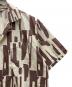 中古・古着 PHEENY (フィーニー) Print typewriter pajamas shirt ベージュ×ブラウン サイズ:FREE：8000円