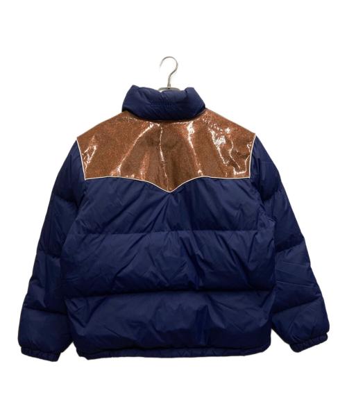 SUPREME（シュプリーム）SUPREME (シュプリーム) Glitter Yoke Down Puffer Jacket ネイビー サイズ:Ⅿの古着・服飾アイテム