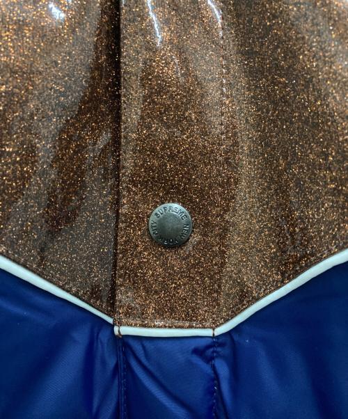 SUPREME（シュプリーム）SUPREME (シュプリーム) Glitter Yoke Down Puffer Jacket ネイビー サイズ:Ⅿの古着・服飾アイテム