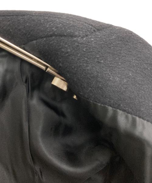 BALENCIAGA（バレンシアガ）BALENCIAGA (バレンシアガ) ミドルコート ブラック サイズ:38の古着・服飾アイテム