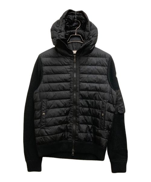 MONCLER（モンクレール）MONCLER (モンクレール) CARDIGAN TRICOT ブラック サイズ:Ⅼの古着・服飾アイテム