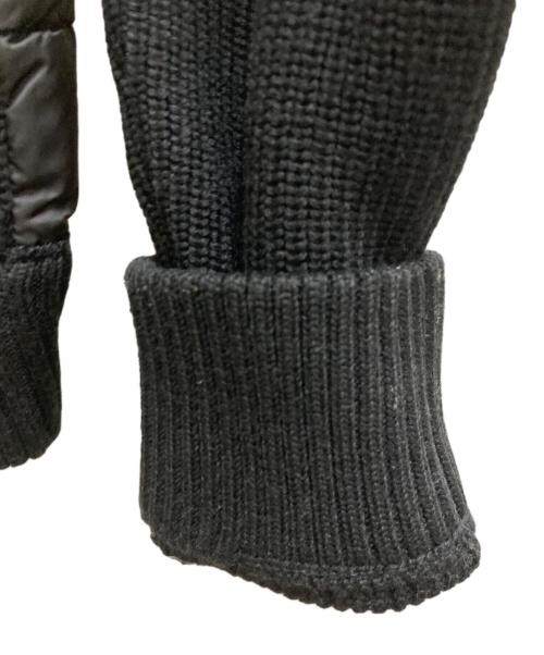 MONCLER（モンクレール）MONCLER (モンクレール) CARDIGAN TRICOT ブラック サイズ:Ⅼの古着・服飾アイテム
