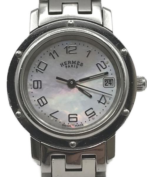 HERMES（エルメス）HERMES (エルメス) リストウォッチ ピンクの古着・服飾アイテム