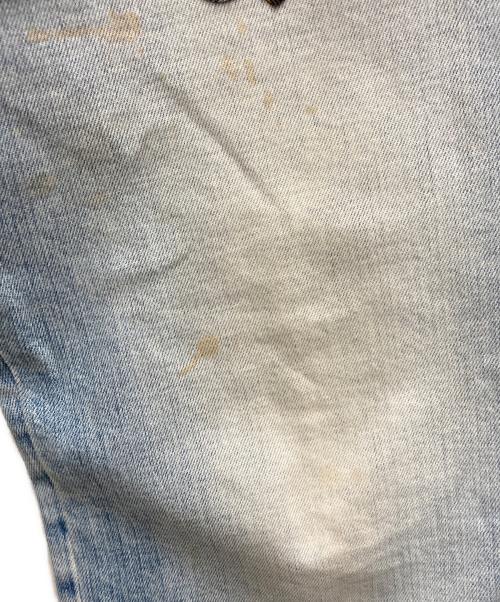 DSQUARED2（ディースクエアード）DSQUARED2 (ディースクエアード) フリンジデニムパンツ インディゴ サイズ:34の古着・服飾アイテム