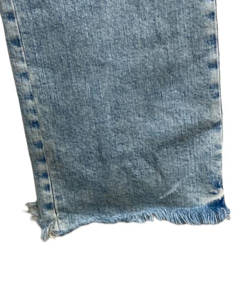 DSQUARED2（ディースクエアード）DSQUARED2 (ディースクエアード) フリンジデニムパンツ インディゴ サイズ:34の古着・服飾アイテム