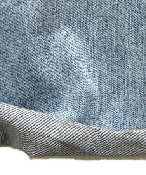 DSQUARED2（ディースクエアード）DSQUARED2 (ディースクエアード) フリンジデニムパンツ インディゴ サイズ:34の古着・服飾アイテム