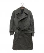 SCYEBASICSサイベーシックス）の古着「メルトンコート」｜グレー