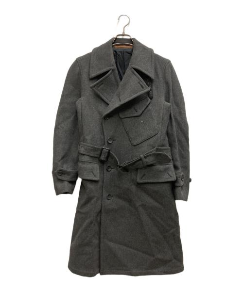 SCYEBASICS（サイベーシックス）SCYEBASICS (サイベーシックス) メルトンコート グレー サイズ:36の古着・服飾アイテム