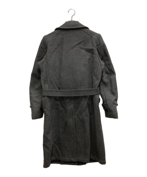 SCYEBASICS（サイベーシックス）SCYEBASICS (サイベーシックス) メルトンコート グレー サイズ:36の古着・服飾アイテム