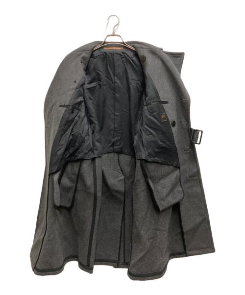 SCYEBASICS（サイベーシックス）SCYEBASICS (サイベーシックス) メルトンコート グレー サイズ:36の古着・服飾アイテム