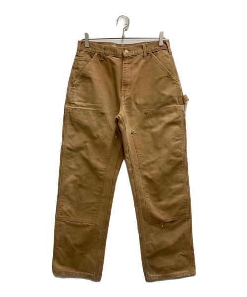 CarHartt（カーハート）CarHartt (カーハート) ダブルニーペインターパンツ ブラウン サイズ:78.5cm (W31)の古着・服飾アイテム