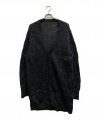 GROUND Yグラウンドワイ）の古着「Poplar Knit Big Cardigan」｜ブラック