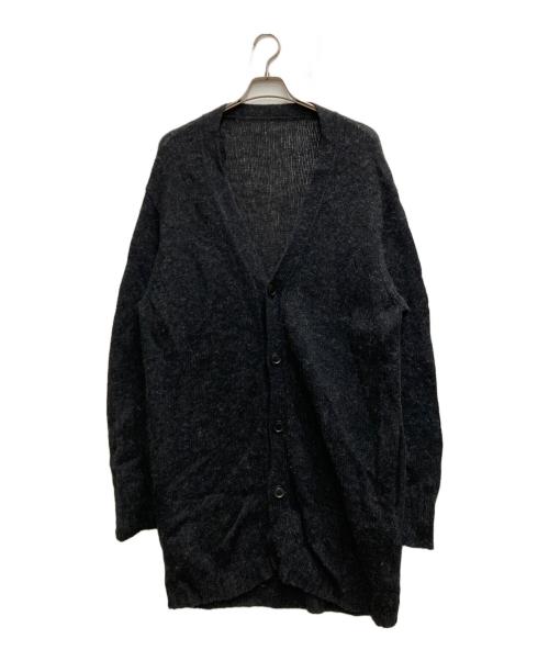 GROUND Y（グラウンドワイ）GROUND Y (グラウンドワイ) Poplar Knit Big Cardigan ブラック サイズ:3の古着・服飾アイテム