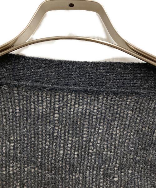 GROUND Y（グラウンドワイ）GROUND Y (グラウンドワイ) Poplar Knit Big Cardigan ブラック サイズ:3の古着・服飾アイテム