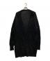 GROUND Y (グラウンドワイ) Poplar Knit Big Cardigan ブラック サイズ:3：14000円