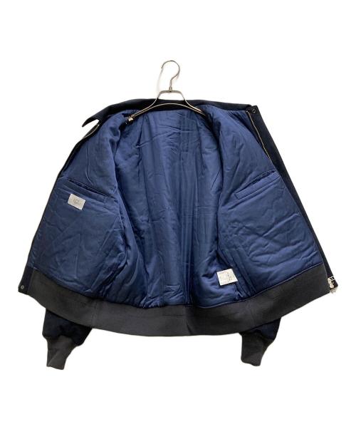 uru tokyo（ウル トーキョー）URU TOKYO (ウル トーキョー) A-2 jacket ネイビー サイズ:2の古着・服飾アイテム