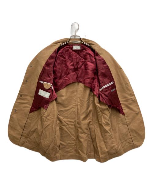 BRUNELLO CUCINELLI（ブルネロクチネリ）BRUNELLO CUCINELLI (ブルネロクチネリ) コットンカシミヤサファリジャケット ブラウン サイズ:50の古着・服飾アイテム
