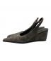 MAISON SPECIAL (メゾンスペシャル) 2way Wedge Sole Pumps グレー サイズ:38：5000円