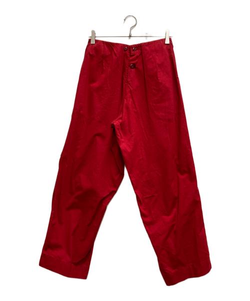 TUKI（ツキ）TUKI (ツキ) パジャマパンツ レッドの古着・服飾アイテム