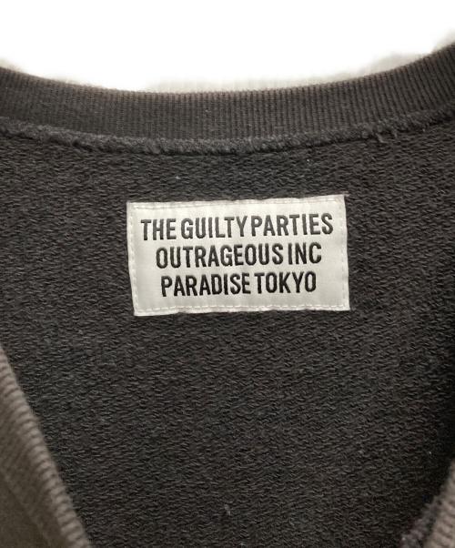 WACKO MARIA（ワコマリア）WACKO MARIA (ワコマリア) リブラインスウェット グレー サイズ:Ⅼの古着・服飾アイテム