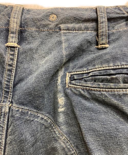 RRL（ダブルアールエル）RRL (ダブルアールエル) カ-ゴデニムショーツ インディゴ サイズ: 71cm (W28)の古着・服飾アイテム