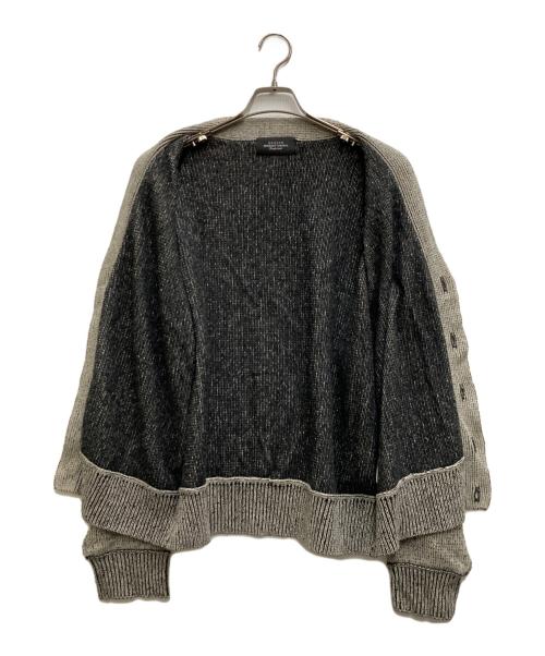 UNUSED（アンユーズド）UNUSED (アンユーズド) Wool knit cardigan グレー サイズ:3の古着・服飾アイテム