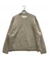 nonnotte（ノノット）の古着「Heavy Oz Wool Yak Knit Slit Crew Neck Pullover」｜ベージュ