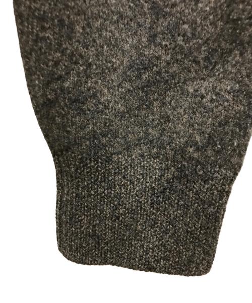 nonnotte（ノノット）nonnotte (ノノット) slit crew neck pullover-heavy oz yak knit ブラウン サイズ:FREEの古着・服飾アイテム