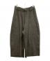 nonnotte（ノノット）の古着「knit pants extra wide -heavy oz yak knit」｜グレー