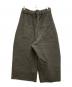 nonnotte (ノノット) knit pants extra wide -heavy oz yak knit グレー サイズ:free：15000円