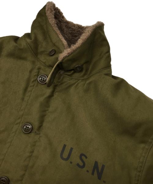 TOYS MCCOY（トイズマッコイ）TOYS MCCOY (トイズマッコイ) N-1 デッキジャケット カーキ サイズ:38の古着・服飾アイテム