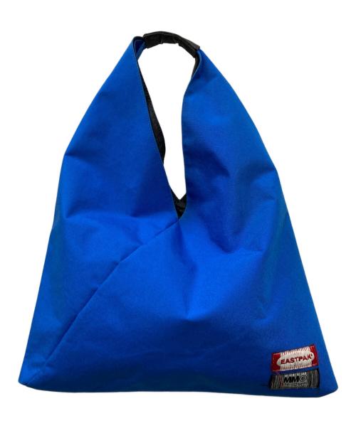 EASTPAK（イーストパック）EASTPAK (イーストパック) MM6 Maison Margiela (エムエムシックス メゾンマルジェラ) ジャパニーズ トート トライアングル バッグ ブルーの古着・服飾アイテム