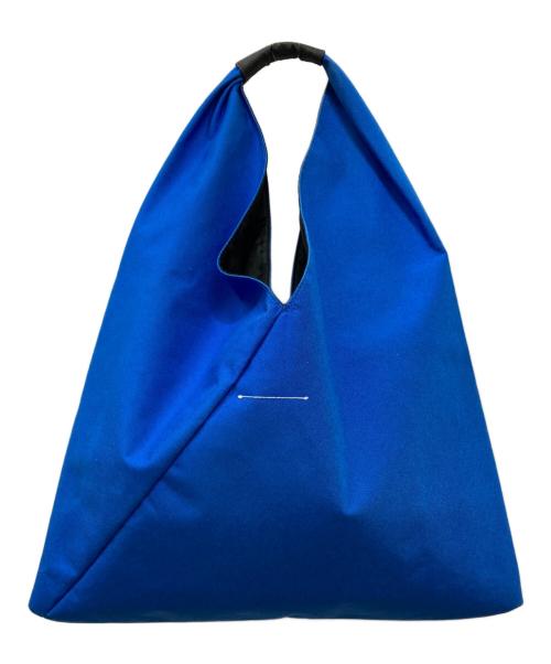 EASTPAK（イーストパック）EASTPAK (イーストパック) MM6 Maison Margiela (エムエムシックス メゾンマルジェラ) ジャパニーズ トート トライアングル バッグ ブルーの古着・服飾アイテム