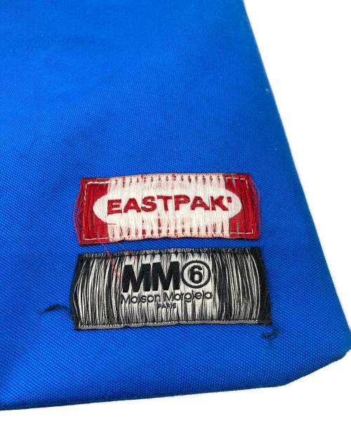 EASTPAK（イーストパック）EASTPAK (イーストパック) MM6 Maison Margiela (エムエムシックス メゾンマルジェラ) ジャパニーズ トート トライアングル バッグ ブルーの古着・服飾アイテム