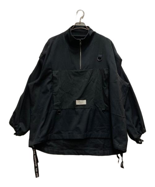 Azuma（アズマ）Azuma (アズマ) ビッグポケットハイネックプルオーバー ブラック サイズ:SIZE -1の古着・服飾アイテム