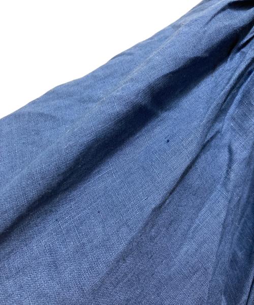 SINME（シンメ）SINME (シンメ) リネンオフショルダーブラウス ネイビー サイズ:FREEの古着・服飾アイテム