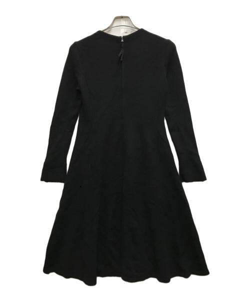 FOXEY（フォクシー）FOXEY (フォクシー) Knit Dress “Noel” ブラック サイズ:38の古着・服飾アイテム