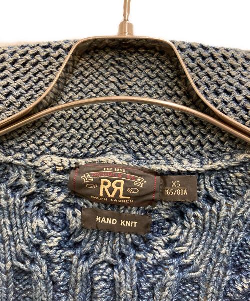 RRL（ダブルアールエル）RRL (ダブルアールエル) ショールカラーカーディガン インディゴ サイズ:XSの古着・服飾アイテム