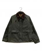 Barbourバブアー）の古着「WOOL LINED SPEY JACKET」｜グリーン