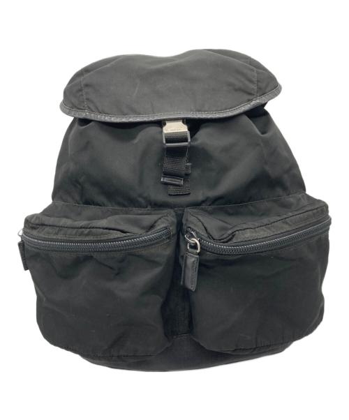 PRADA（プラダ）PRADA (プラダ) デイパック ブラックの古着・服飾アイテム