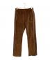 Needles（ニードルズ）の古着「Narrow Track Pants」｜ブラウン